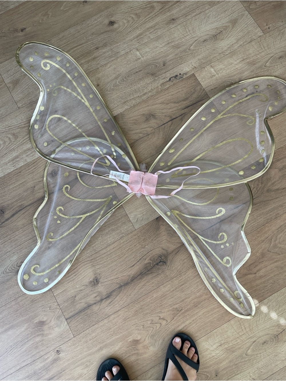 Girls Fairy Flower Tutu Costume - Green and Pink - Picture 5 of 7